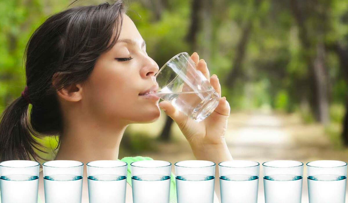 كمية شرب المياه في اليوم