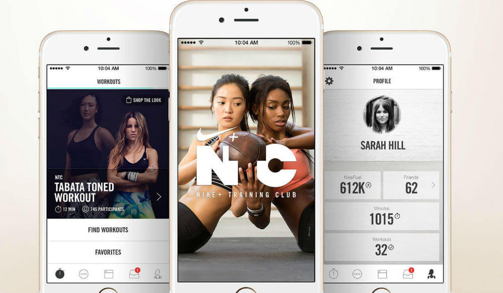 تطبيق Nike Training Club